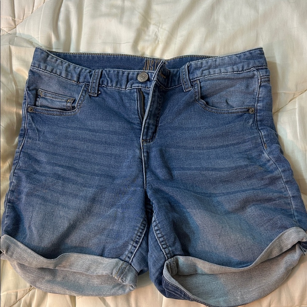 Justice Blue Jean Shorts for Women